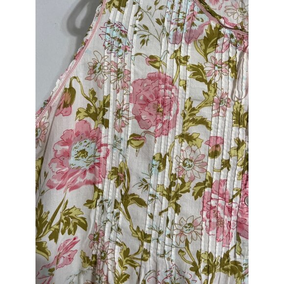 Ella Simone Cotton Floral Knit Nightgown Size 1X - Picture 7 of 10